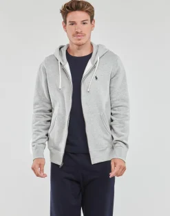 Polo Ralph Lauren SWEATSHIRT ZIPPE EN MOLLETON-Homme Sweats & Polaires