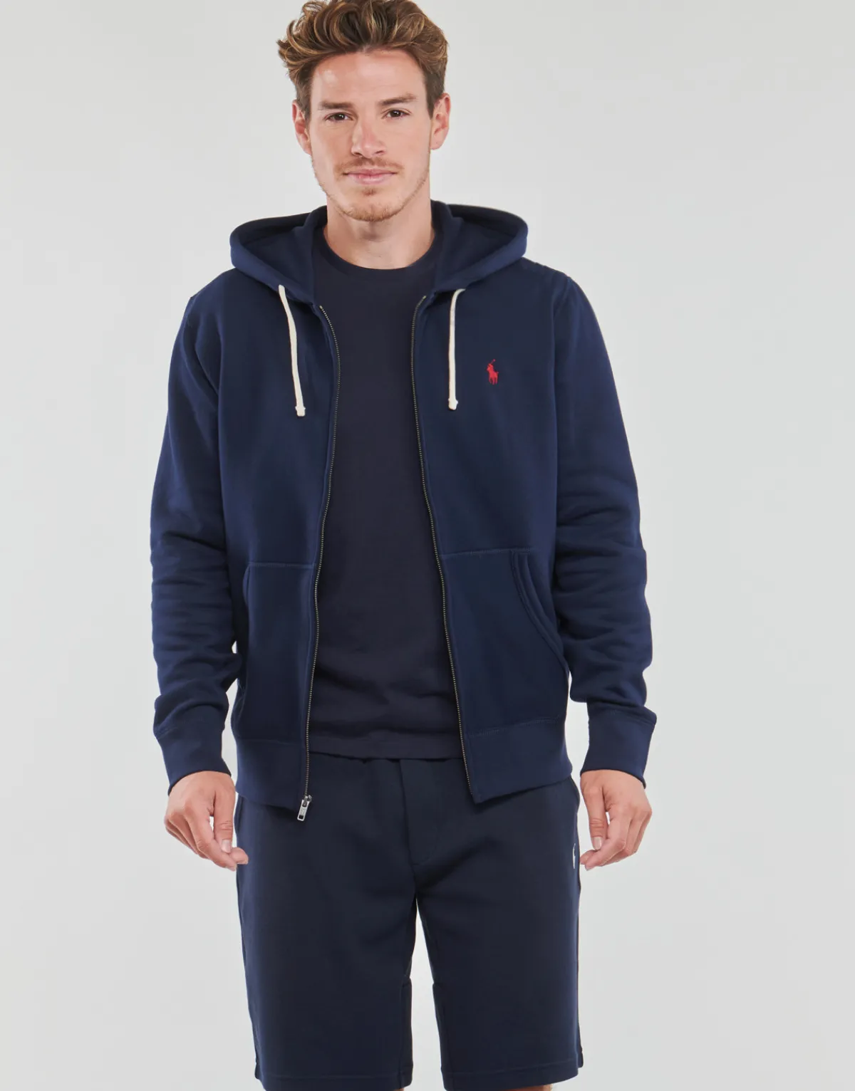 Polo Ralph Lauren SWEATSHIRT ZIPPE EN MOLLETON-Homme Sweats & Polaires