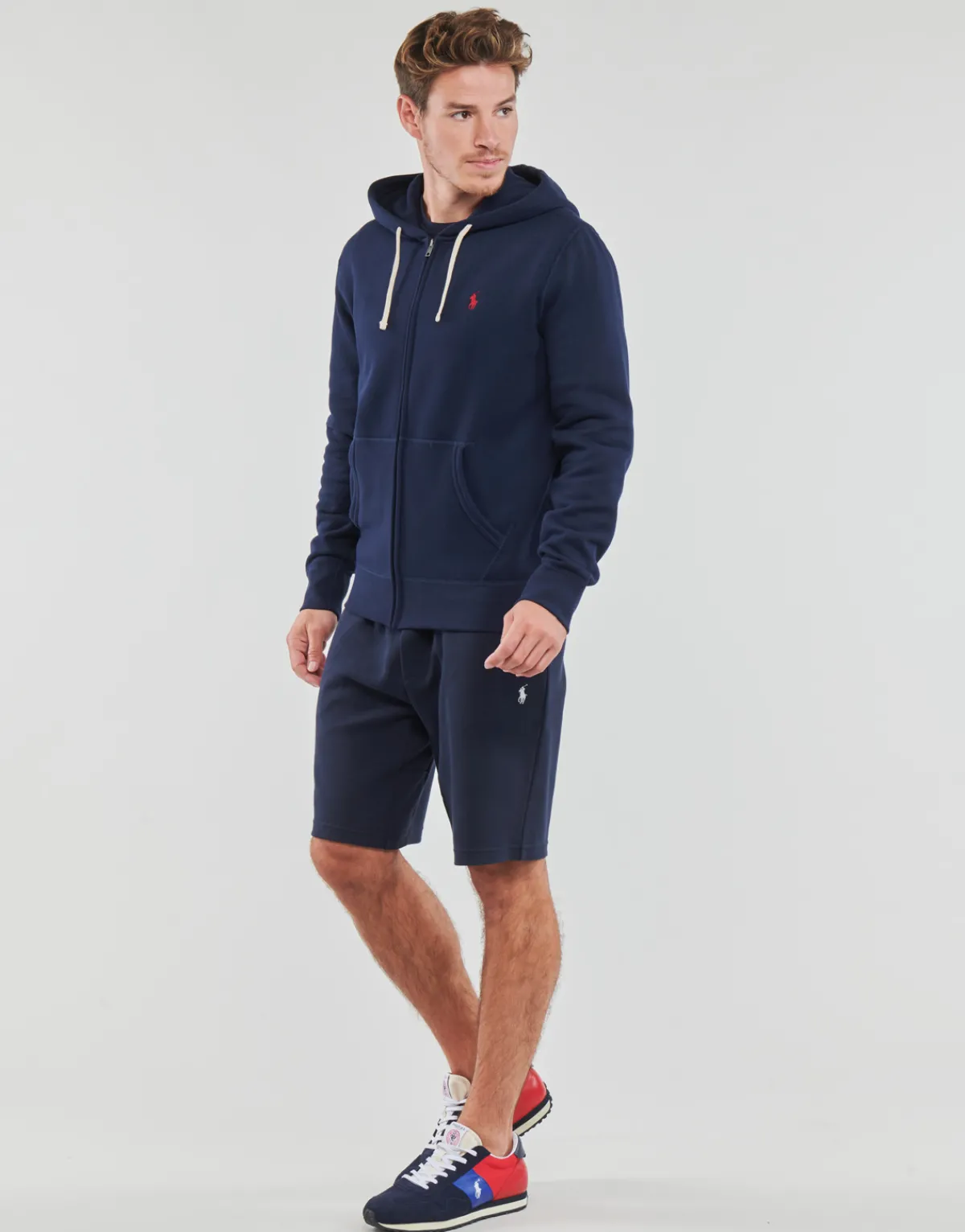 Polo Ralph Lauren SWEATSHIRT ZIPPE EN MOLLETON-Homme Sweats & Polaires