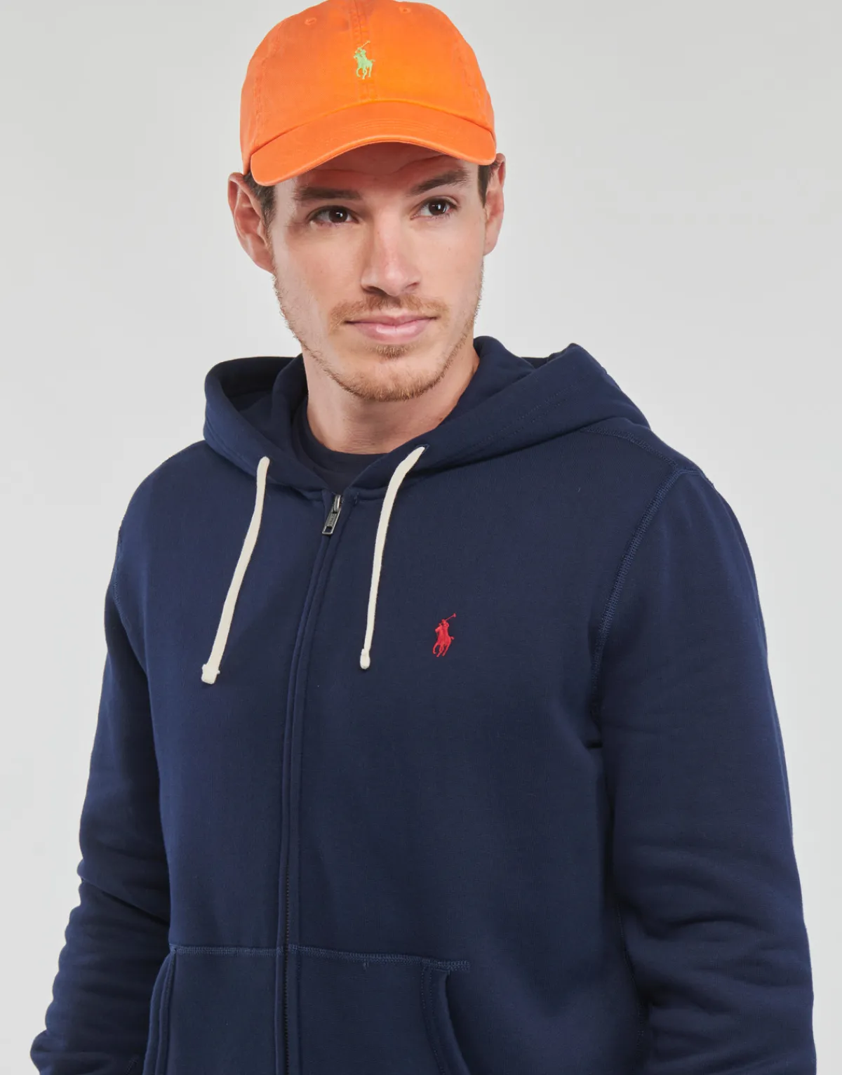 Polo Ralph Lauren SWEATSHIRT ZIPPE EN MOLLETON-Homme Sweats & Polaires