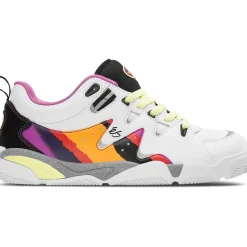 Es SYMBOL WHITE PURPLE-Homme Skate