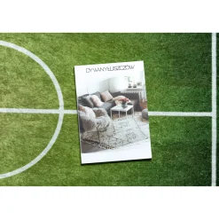 Rugsx Tapis lavable JUNIOR 51307.803 Terrain de football 200x290 cm-Homme Football