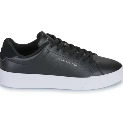 Tommy Hilfiger TH COURT LTH DETAIL ESS-Homme Baskets Mode