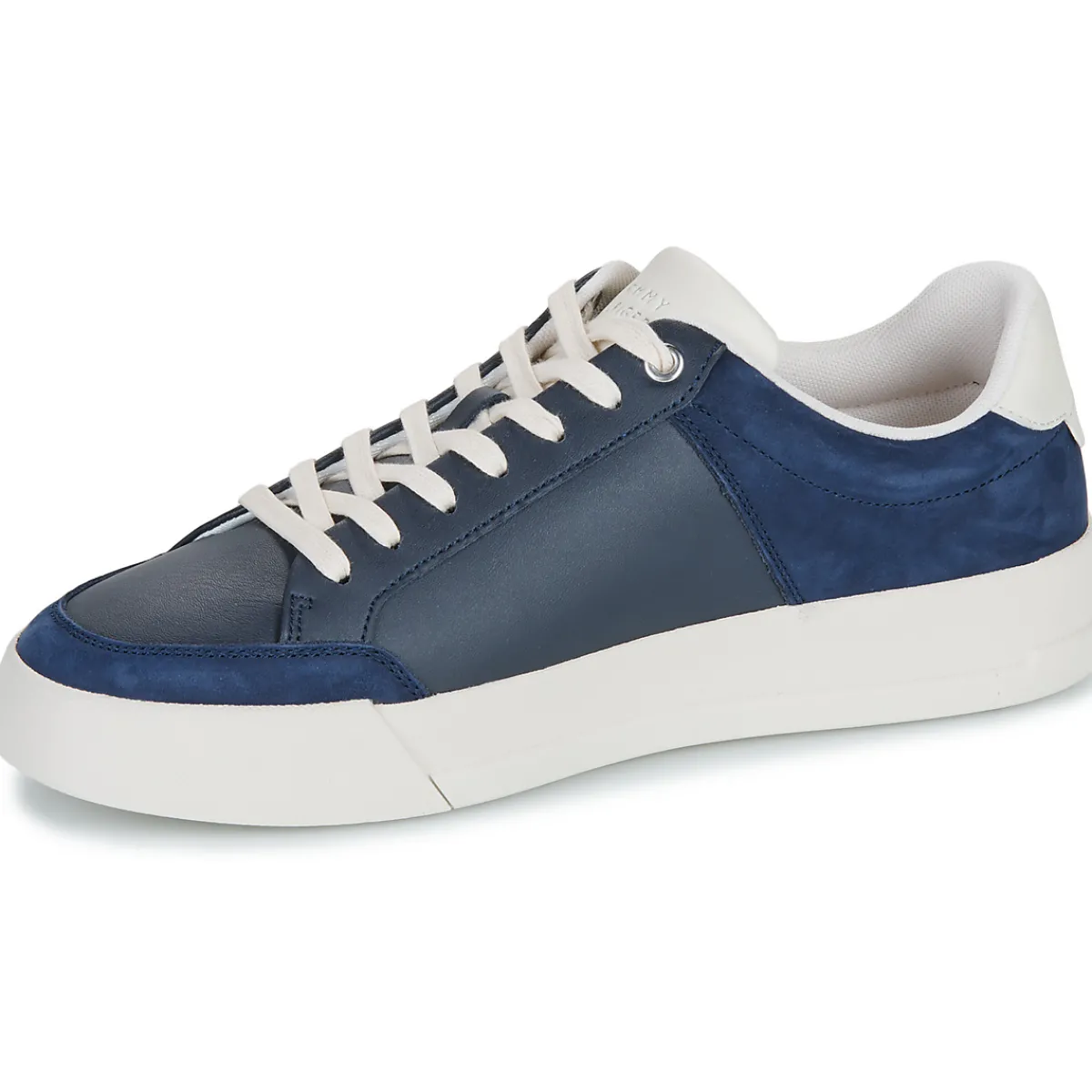 Tommy Hilfiger TH COURT MIX LTH NUBUCK-Homme Baskets Mode
