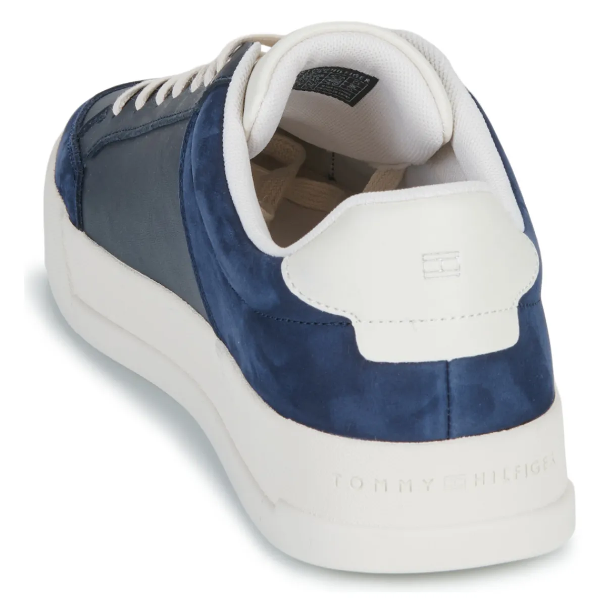 Tommy Hilfiger TH COURT MIX LTH NUBUCK-Homme Baskets Mode