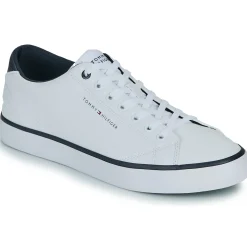 Tommy Hilfiger TH HI VULC CORE LOW LEATHER-Homme Baskets Mode