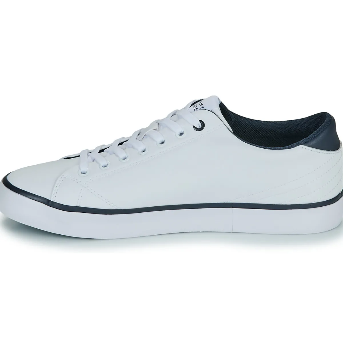 Tommy Hilfiger TH HI VULC CORE LOW LEATHER-Homme Baskets Mode