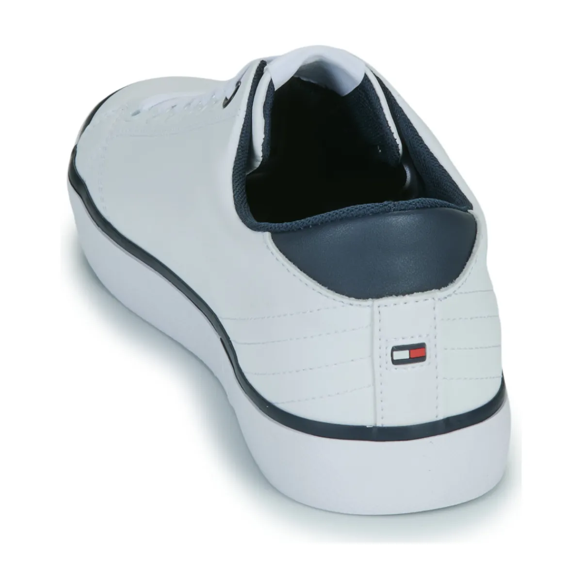 Tommy Hilfiger TH HI VULC CORE LOW LEATHER-Homme Baskets Mode