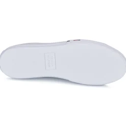 Tommy Hilfiger TH HI VULC STREET LTH PATCH-Homme Baskets Mode