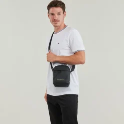 Tommy Hilfiger TH MONOTYPE PU MINI REPORTER-Homme Pochettes / Sacoches