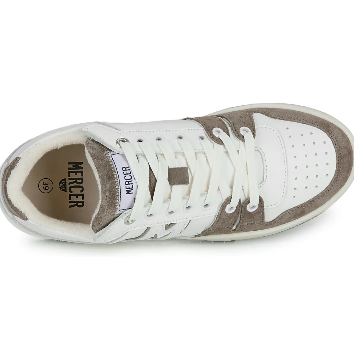 Mercer Amsterdam The Brooklyn M Vintage-Homme Baskets Mode