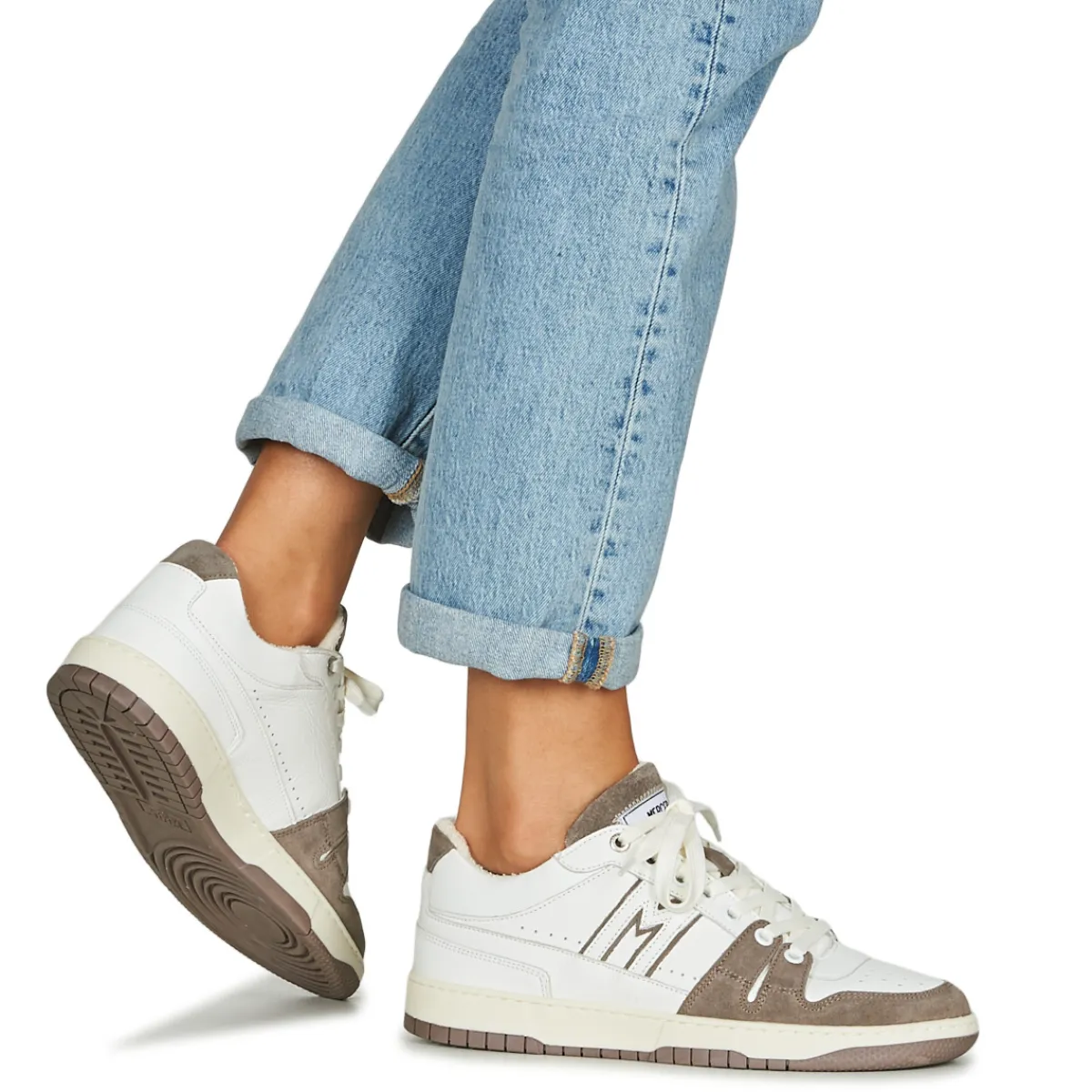 Mercer Amsterdam The Brooklyn M Vintage-Homme Baskets Mode