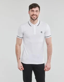 Calvin Klein Jeans TIPPING SLIM POLO-Homme T-Shirts & Polos