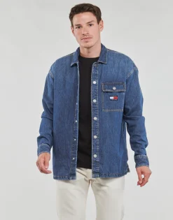 Tommy Jeans TJM CLASSIC DENIM OVERSHIRT-Homme Chemises