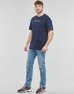 Tommy Jeans TJM CLASSIC LINEAR LOGO TEE-Homme T-Shirts & Polos