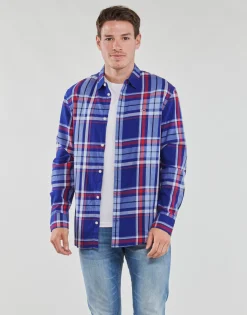Tommy Jeans TJM CLSC ESSENTIAL CHECK SHIRT-Homme Chemises