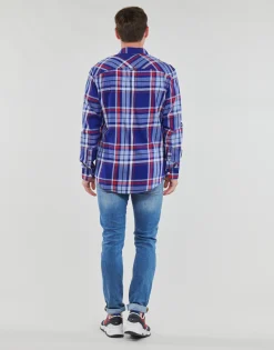 Tommy Jeans TJM CLSC ESSENTIAL CHECK SHIRT-Homme Chemises