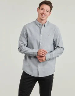 Tommy Jeans TJM ENTRY REG OXFORD SHIRT-Homme Chemises