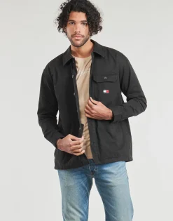 Tommy Jeans TJM ESSENTIAL SOLIDOVERSHIRT-Homme Chemises