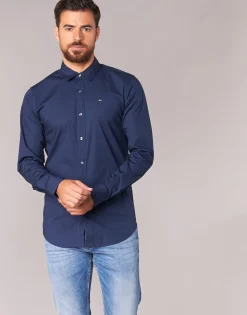 Tommy Jeans TJM ORIGINAL STRETCH SHIRT-Homme Chemises