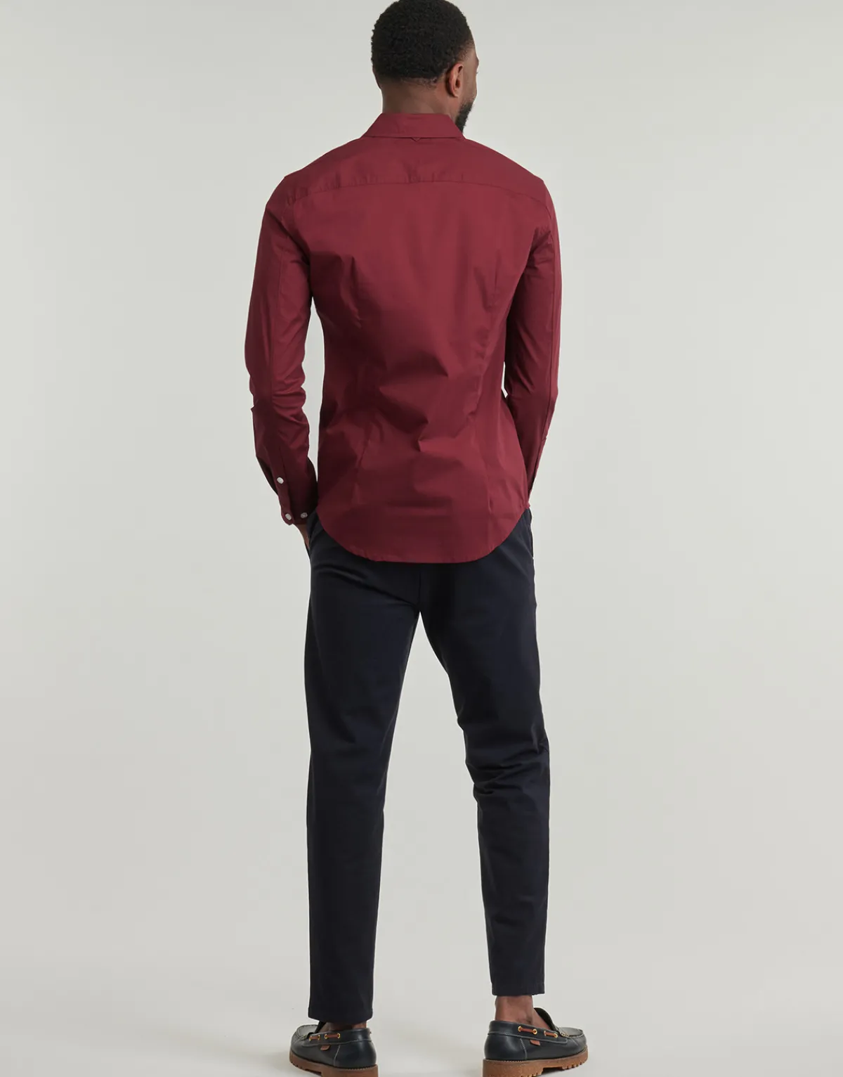 Tommy Jeans TJM ORIGINAL STRETCH SHIRT-Homme Chemises