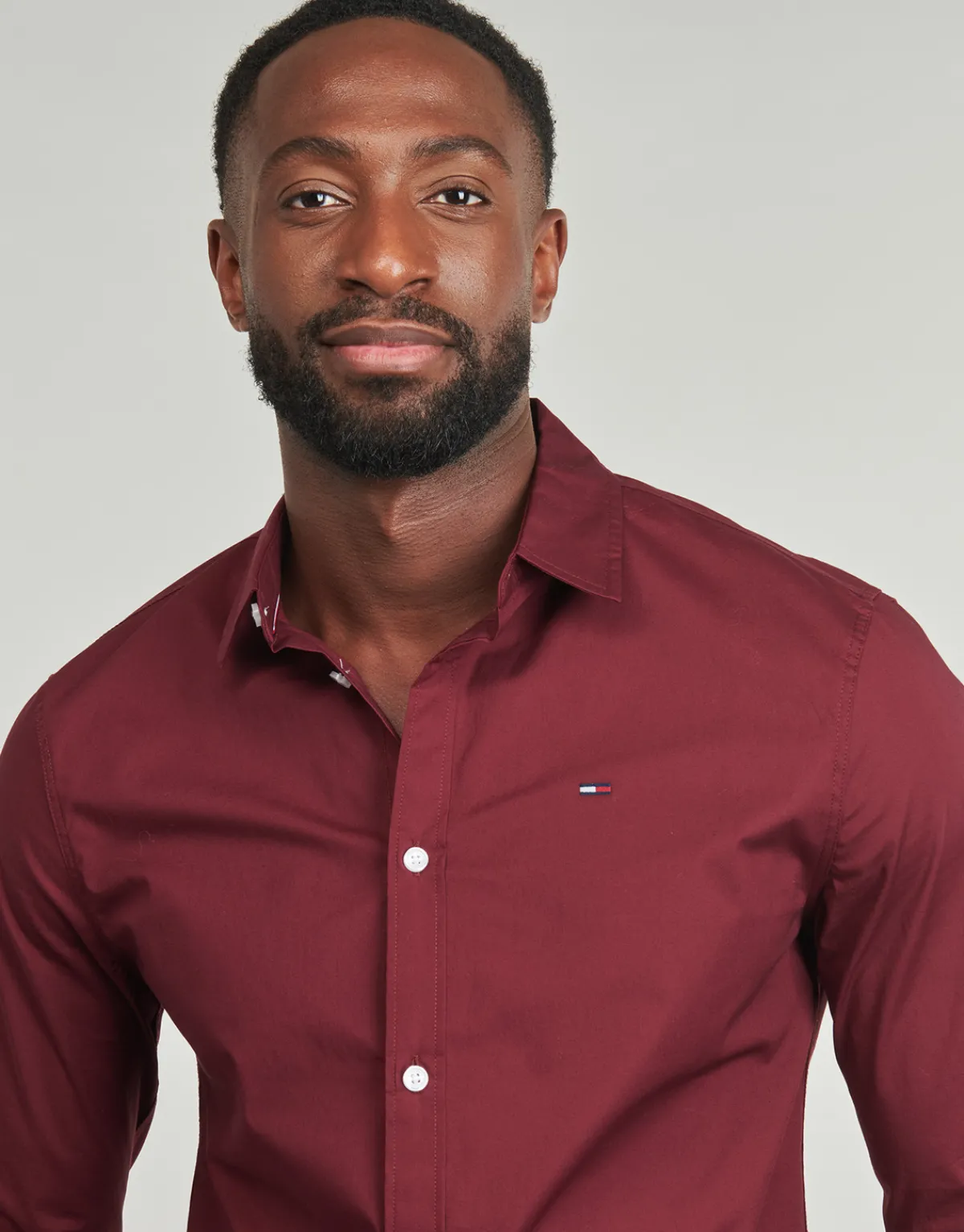 Tommy Jeans TJM ORIGINAL STRETCH SHIRT-Homme Chemises