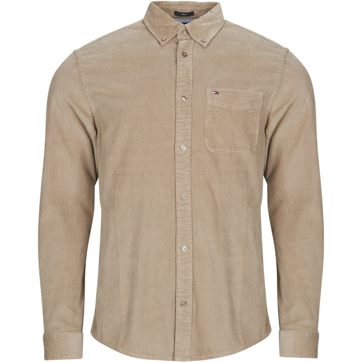 Tommy Jeans TJM REG BABY CORD SHIRT EXT-Homme Chemises