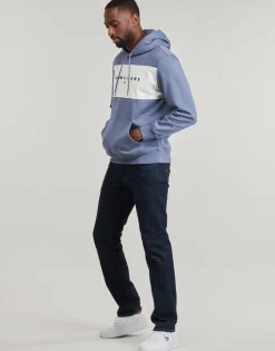 Tommy Jeans TJM REG CBLK LINEAR LOGO HD-Homme Sweats & Polaires