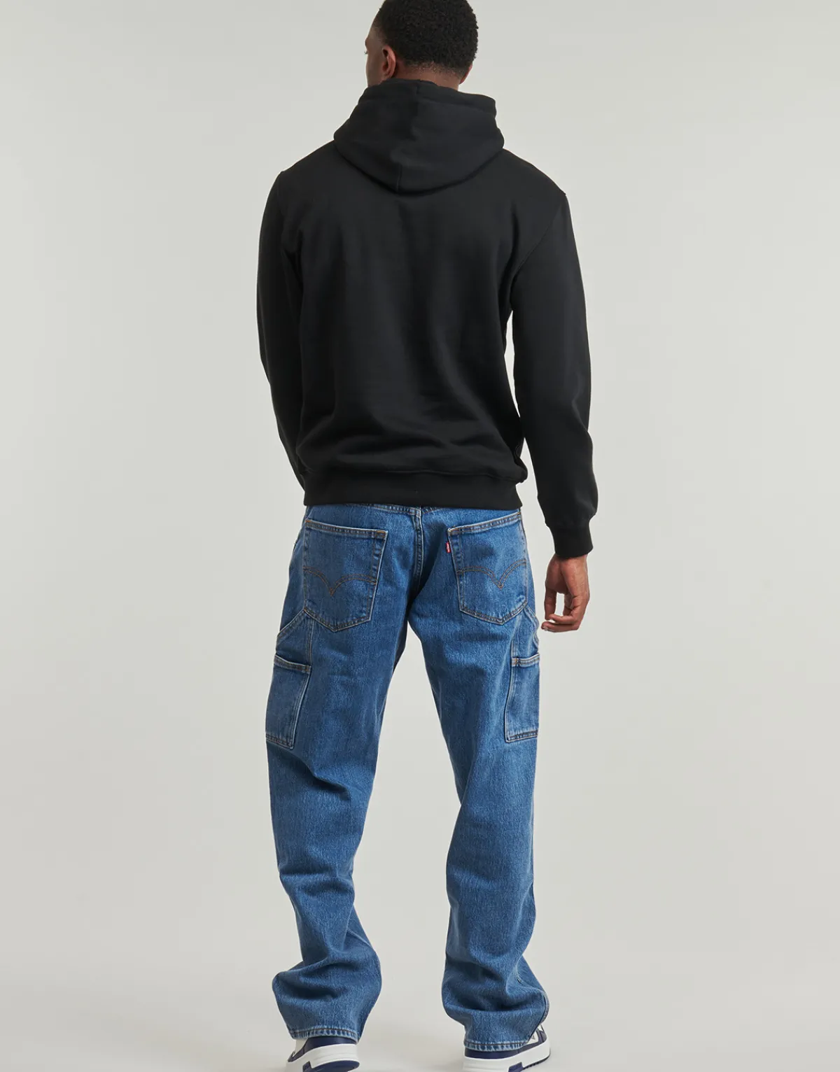 Tommy Jeans TJM REG LINEAR LOGO HOODIE EXT-Homme Sweats & Polaires|Sweats & Polaires