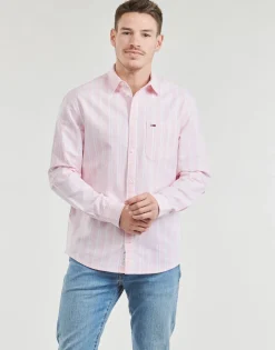 Tommy Jeans TJM REG OXFORD STRIPESHIRT-Homme Chemises