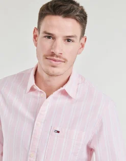 Tommy Jeans TJM REG OXFORD STRIPESHIRT-Homme Chemises