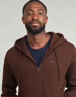 Tommy Jeans TJM REG S FLAG ZIP THRU EXT-Homme Sweats & Polaires|Sweats & Polaires