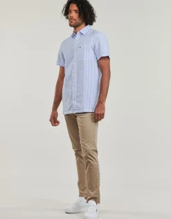 Tommy Jeans TJM REG STRIPE-Homme Chemises