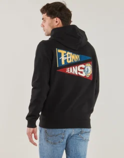 Tommy Jeans TJM REG UNI FLAG TIGER HOODIE-Homme Sweats & Polaires