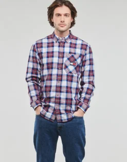 Tommy Jeans TJM RELAXED FLANNEL SHIRT-Homme Chemises