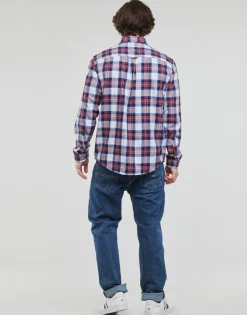 Tommy Jeans TJM RELAXED FLANNEL SHIRT-Homme Chemises