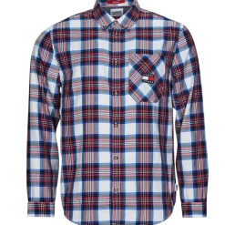 Tommy Jeans TJM RELAXED FLANNEL SHIRT-Homme Chemises