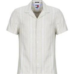 Tommy Jeans TJM TEXTURED REG CAMP SHIRT EXT-Homme Chemises