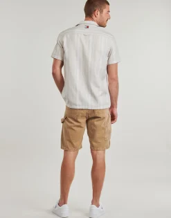 Tommy Jeans TJM TEXTURED REG CAMP SHIRT EXT-Homme Chemises