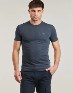 Tommy Jeans TJM XSLIM JASPE HTR TEE EXT-Homme T-Shirts & Polos|T-Shirts & Polos