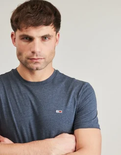 Tommy Jeans TJM XSLIM JASPE HTR TEE EXT-Homme T-Shirts & Polos|T-Shirts & Polos