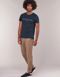 Tommy Hilfiger TOMMY FLAG HILFIGER TEE-Homme T-Shirts & Polos|T-Shirts & Polos