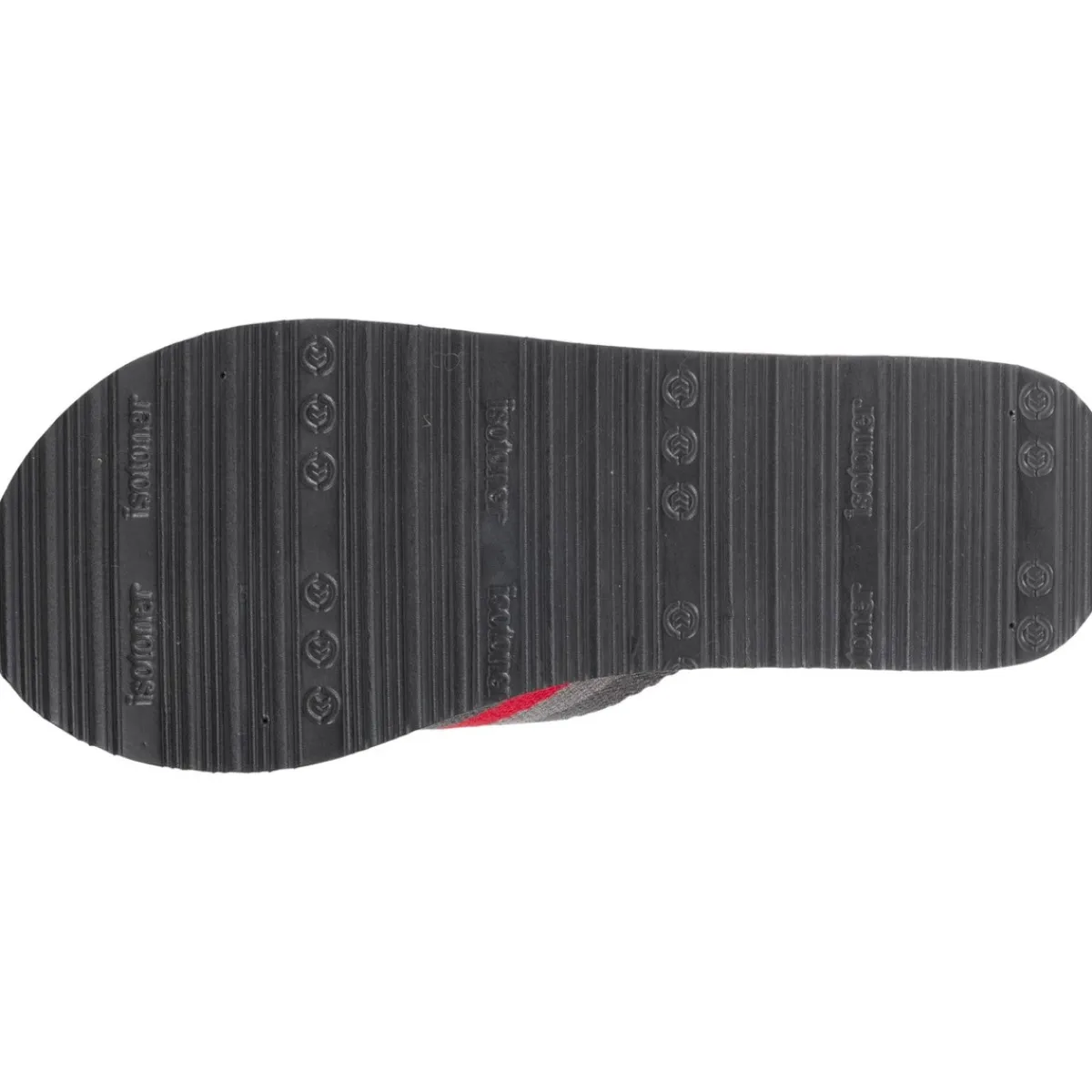 Isotoner Tongs Homme tige large rayure-Homme Tongs