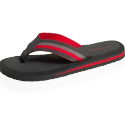 Isotoner Tongs Homme tige large rayure-Homme Tongs