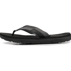 Isotoner Tongs sport Homme confort Noir-Homme Tongs