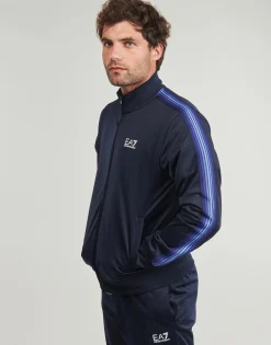 Emporio Armani EA7 TRAIN 7 LINES M T-SUIT T-TOP FZ CH PL - TRAIN 7 LINES M T-SUIT T-Homme Joggings & Survêtements