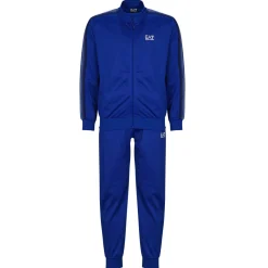 Emporio Armani EA7 TRAIN 7 LINES M T-SUIT T-TOP FZ CH PL - TRAIN 7 LINES M T-SUIT T-Homme Joggings & Survêtements