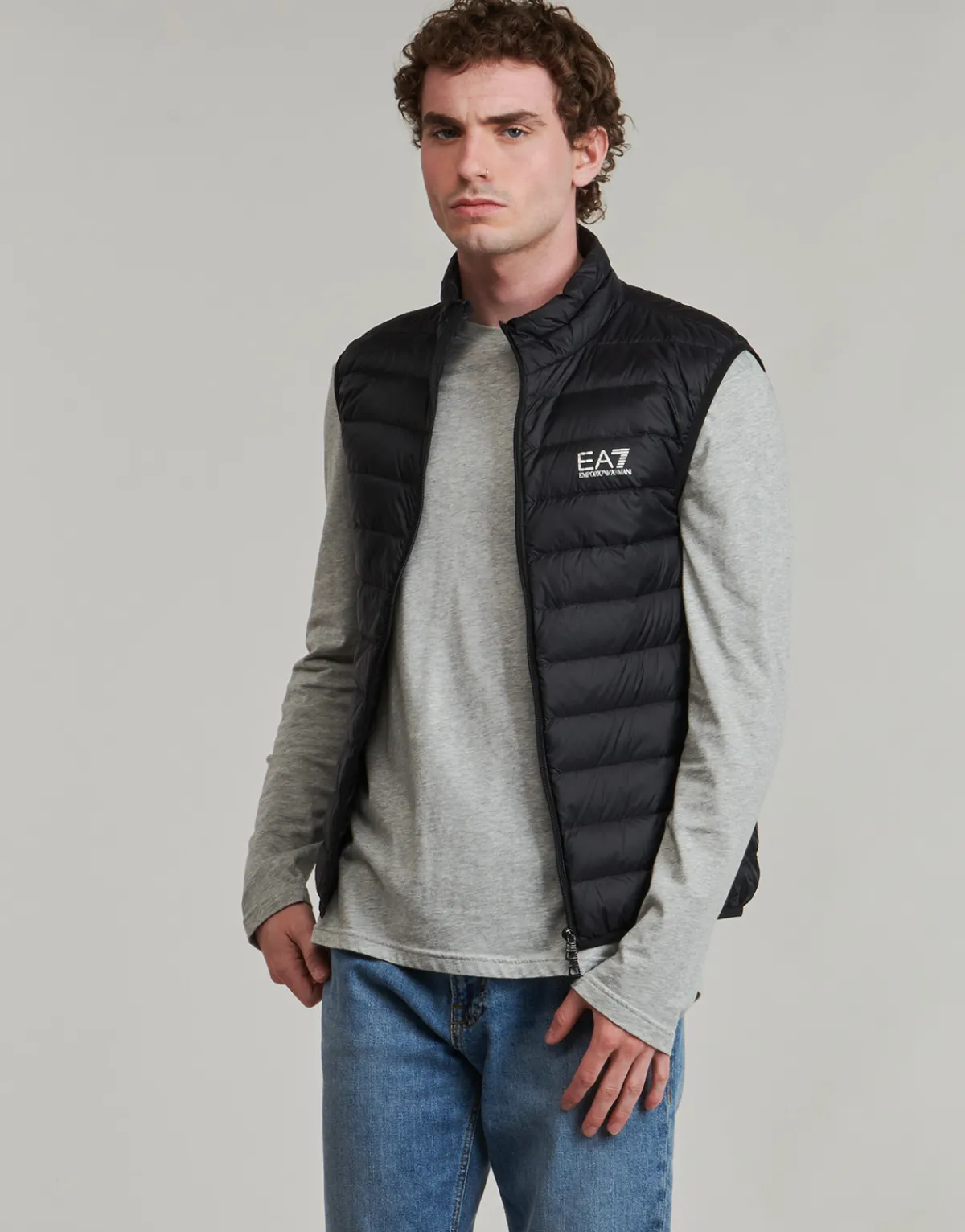 Emporio Armani EA7 TRAIN CORE ID DOWN LIGHT VEST CC 8NPQ06-Homme Manteaux