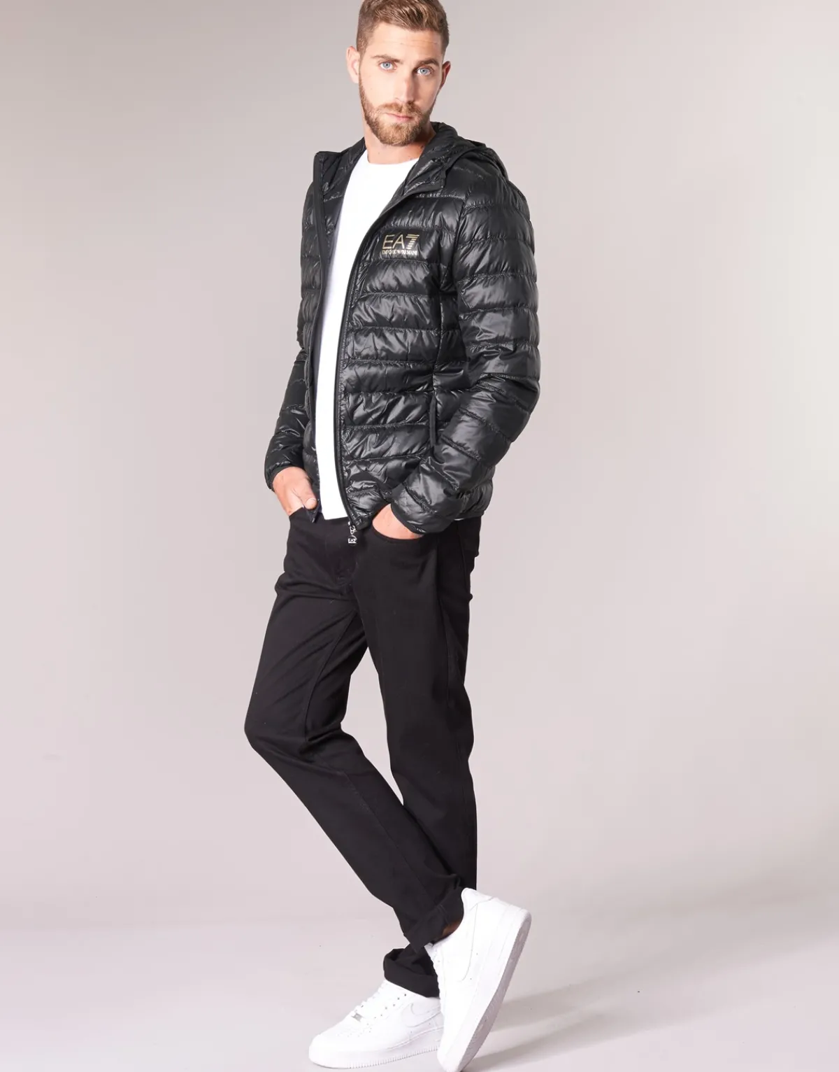 Emporio Armani EA7 TRAIN CORE ID M DOWN LIGHT-Homme Manteaux