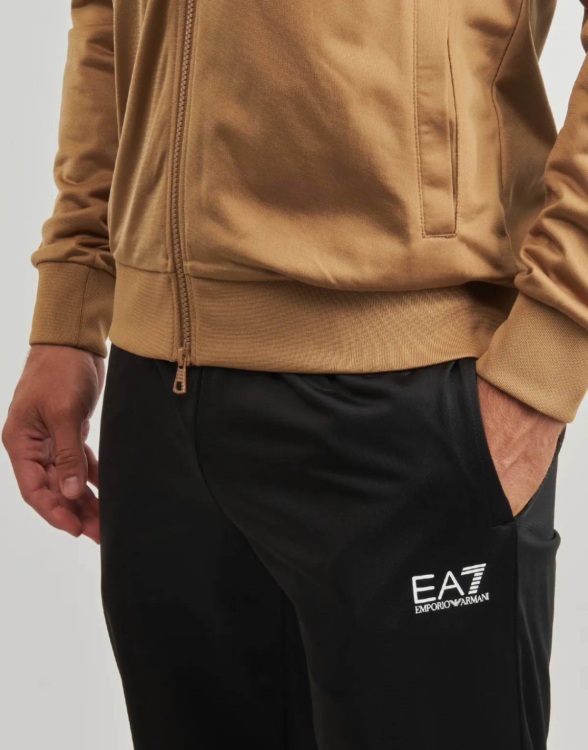 Emporio Armani EA7 TRAIN CORE ID M T-SUIT T-TOP FZ CH PL CC-Homme Joggings & Survêtements